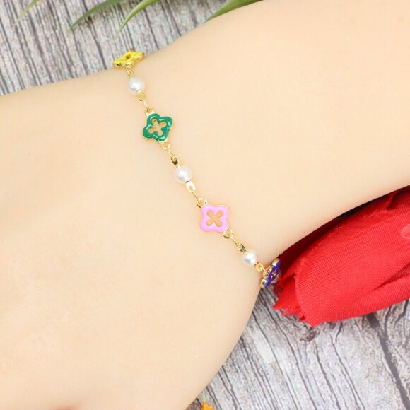 "Trendy Handmade Bracelet – A Stylish Gift for Women & Girls, MAR091590 - Picture 2 of 10